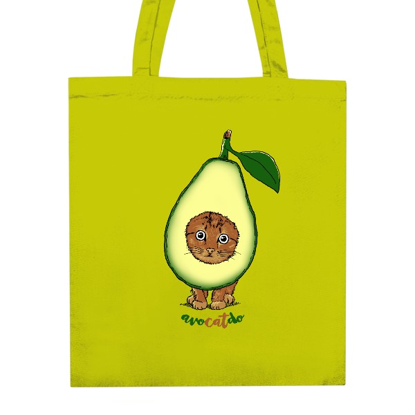 Nákupní taška unisex s potiskem AvoCATdo