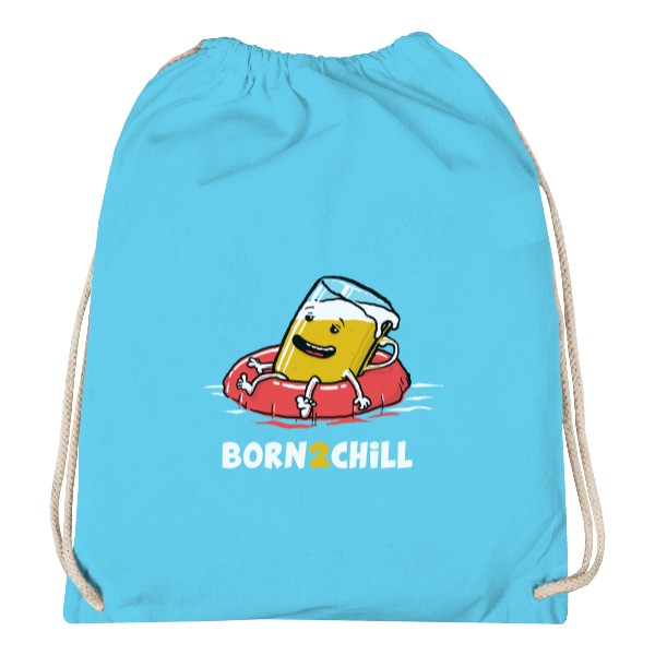 Vak na záda s potiskem Born 2 Chill - vak