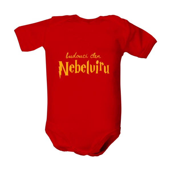 Dětské body s potiskem Budoucí člen Nebelvíru - Harry Potter