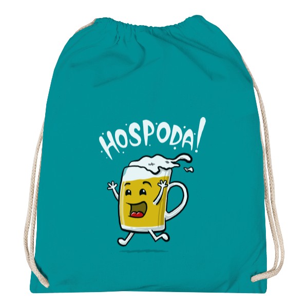 Vak na záda s potiskem Směr hospoda - vak